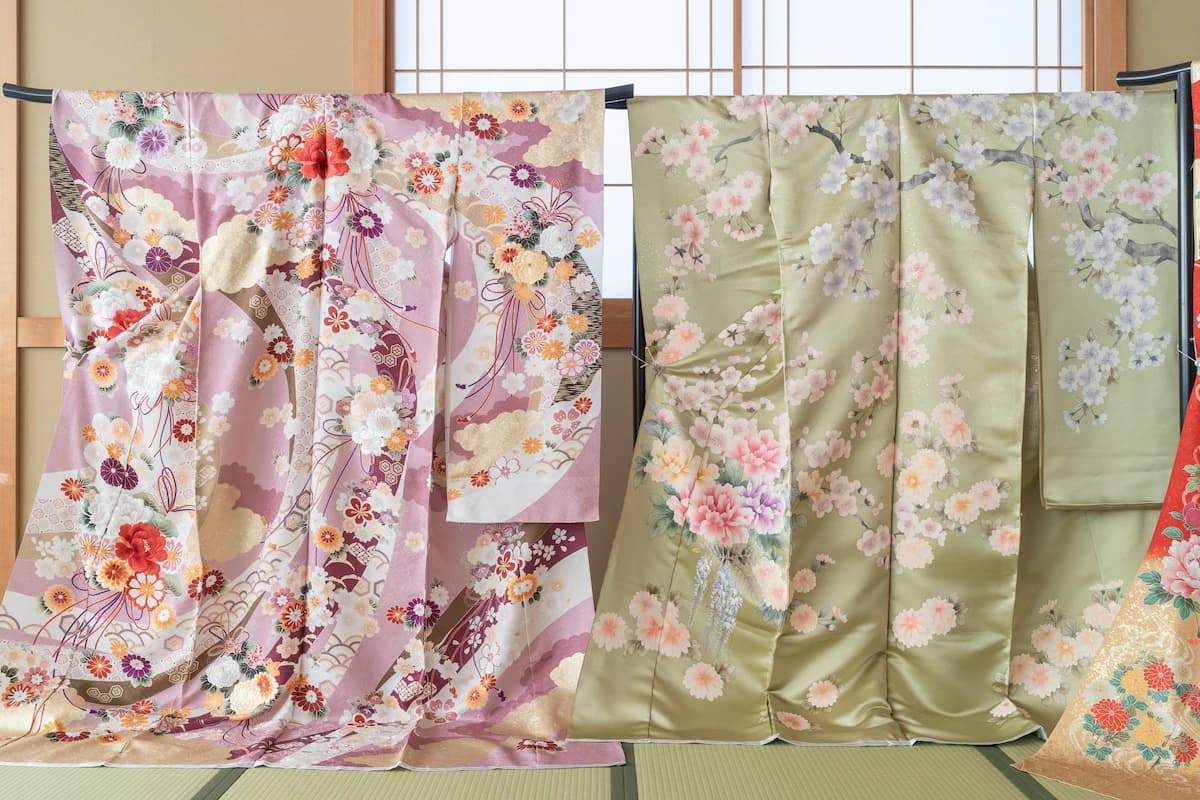 婚礼衣装（振袖）の展示
